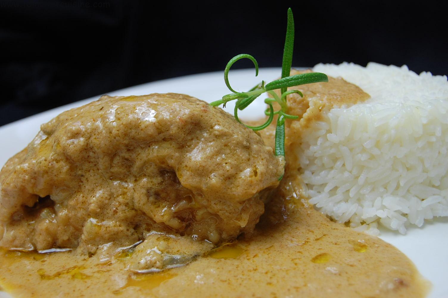 Recette de la sauce d'arachide au poulet