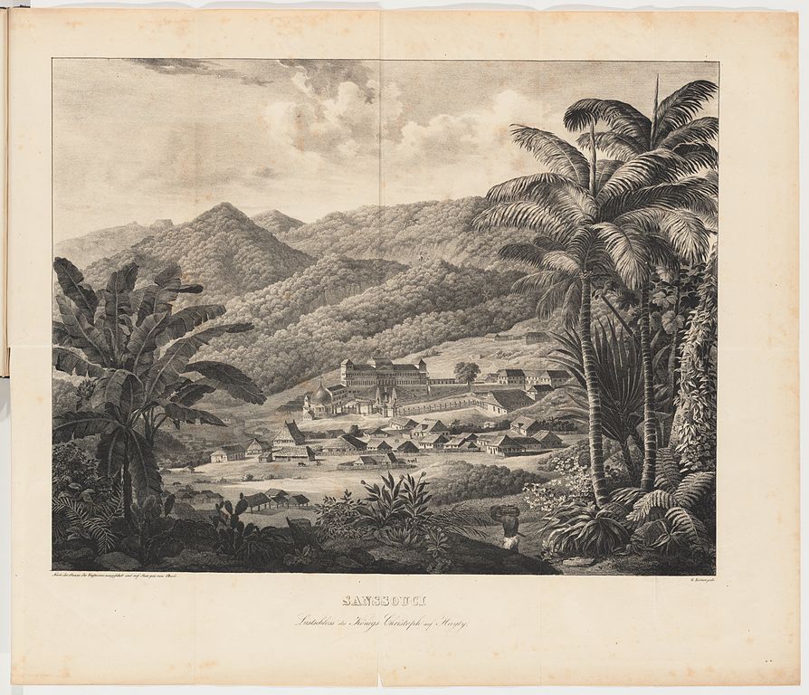 Le Palais Sans Souci par Carl Ritter