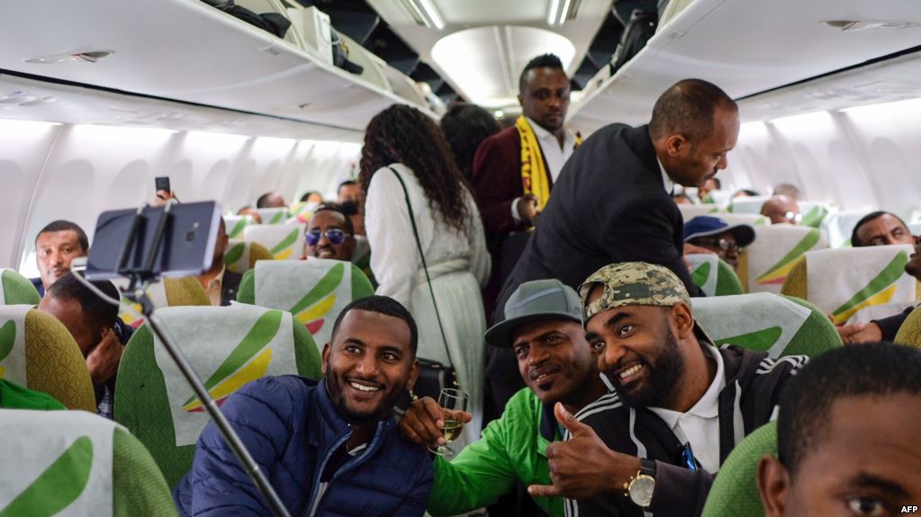 Premier vol Ethipie Erythrée après vingt ans de rupture