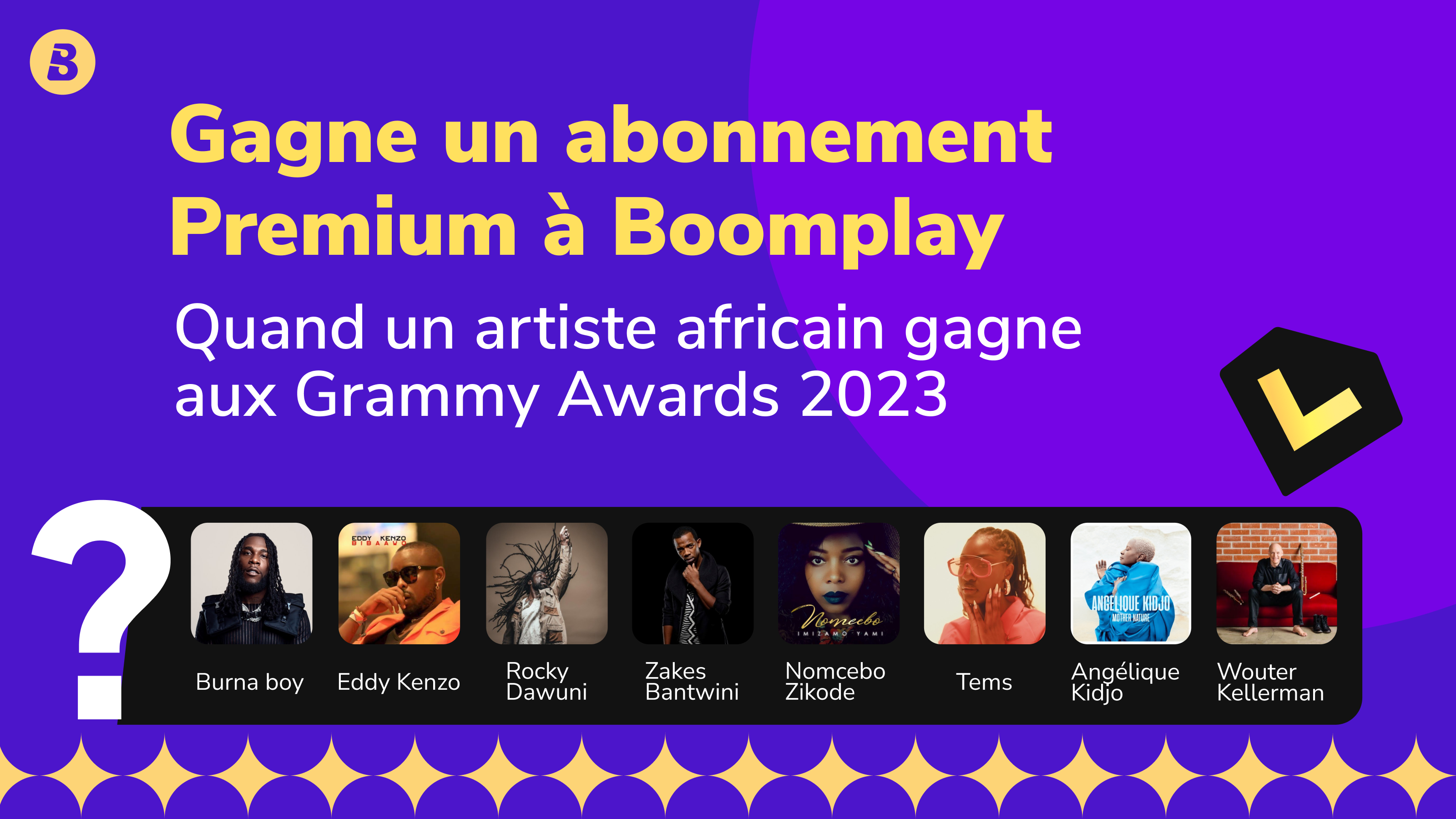 GRAMMY AWARDS 2023 : « BOOMPLAY » CÉLÈBRE L’EXCELLENCE DE LA MUSIQUE AFRICAINE