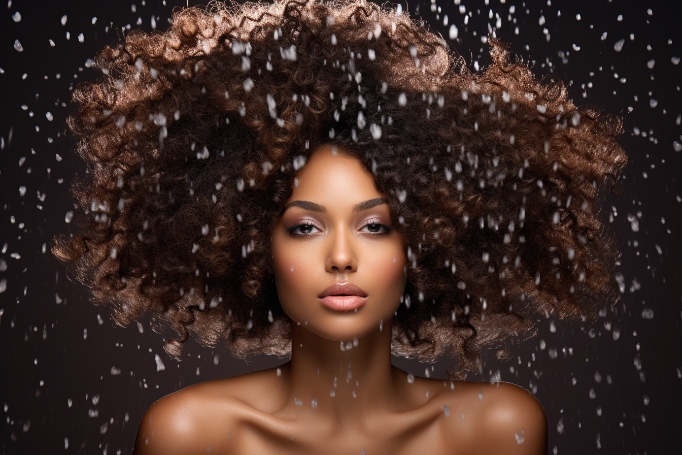 cheveux crépus et frisés