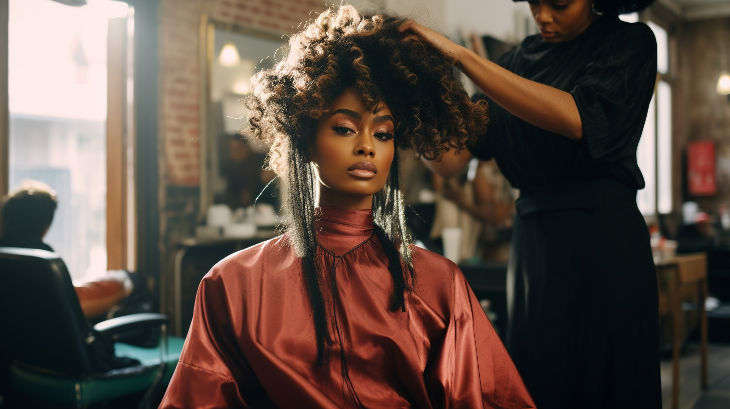 cheveux afro naturels