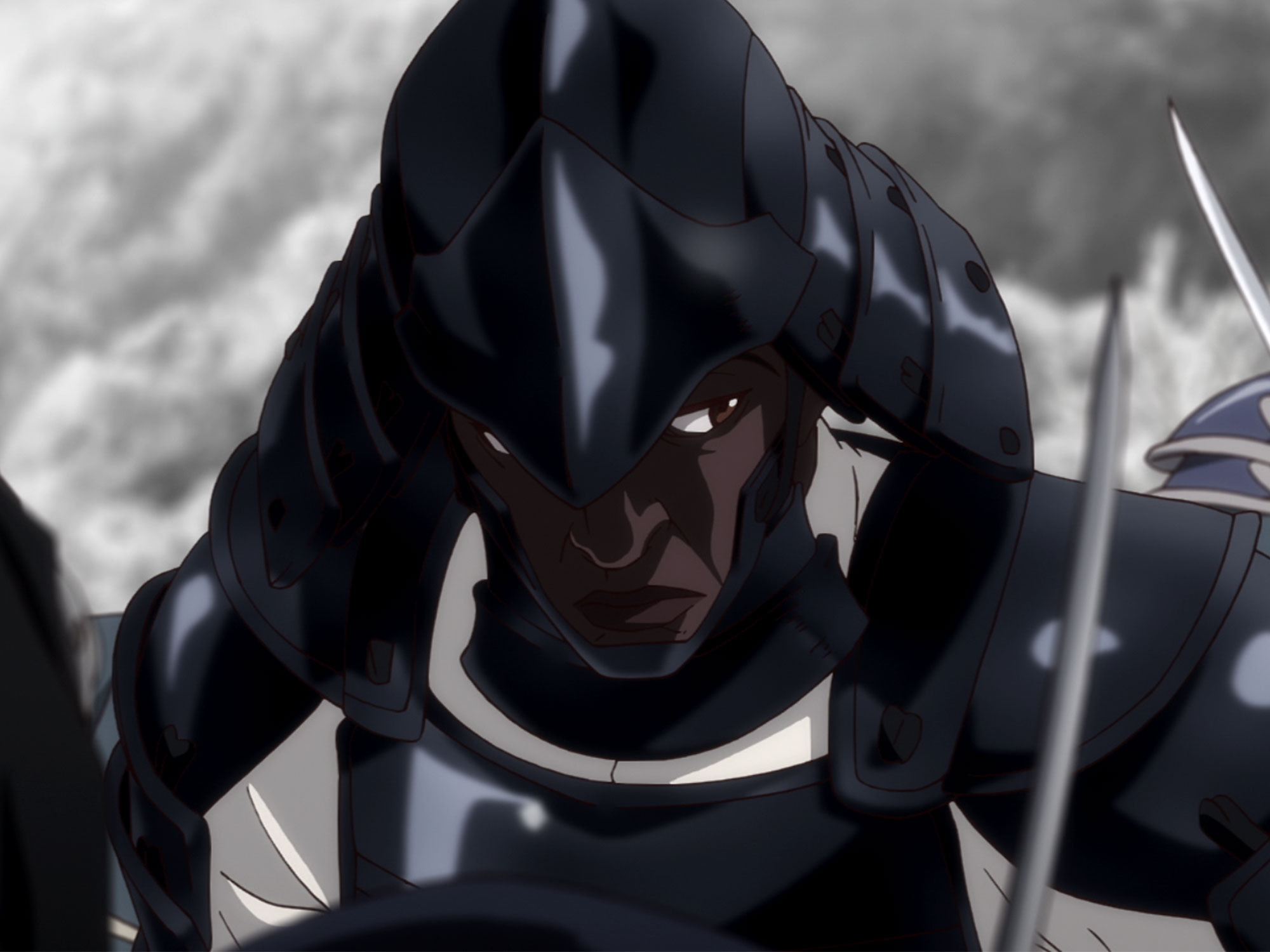 Yasuke dans la version animé Netflix