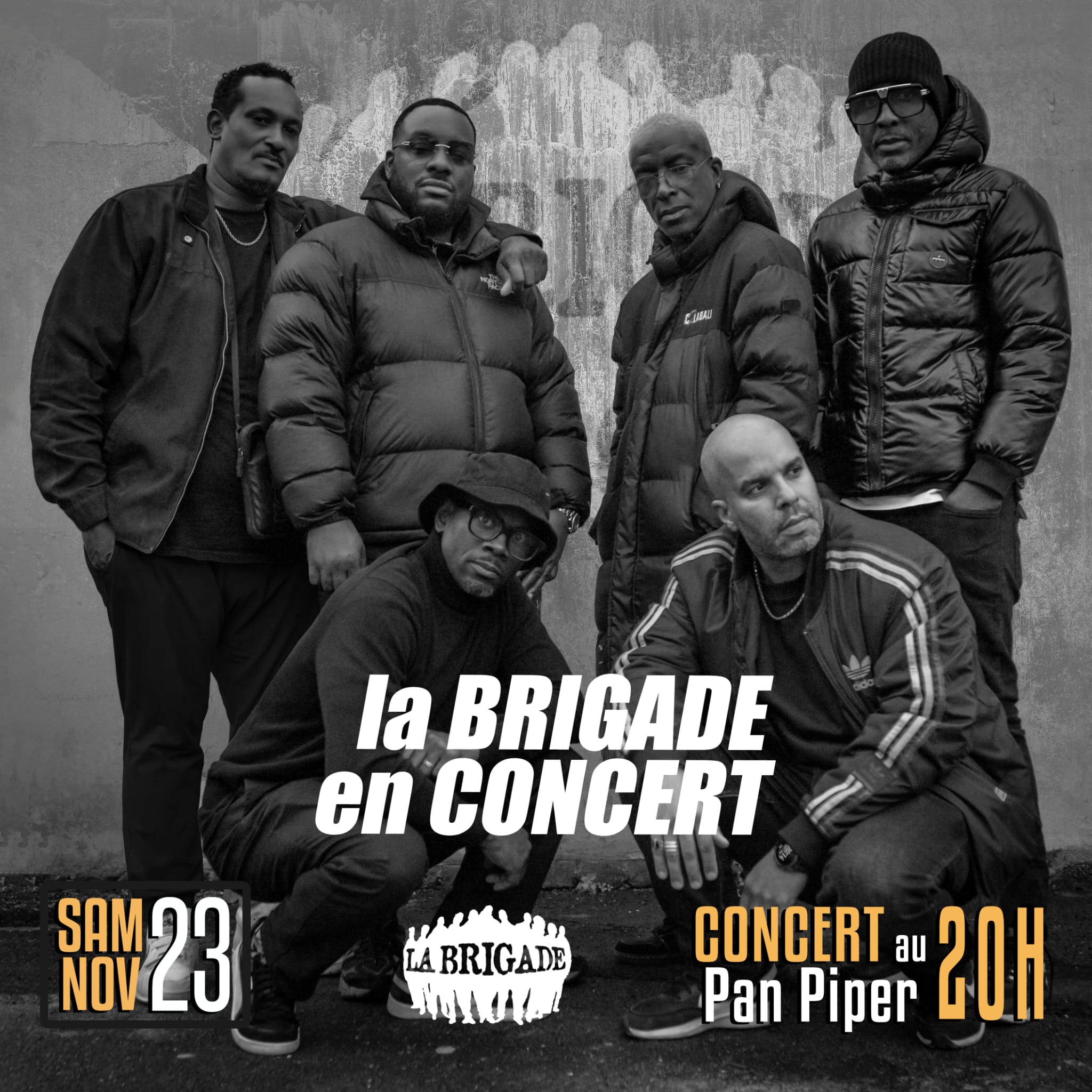 La Brigade fête les 25 ans du 'Testament' lors d’un concert exceptionnel au Pan Piper !