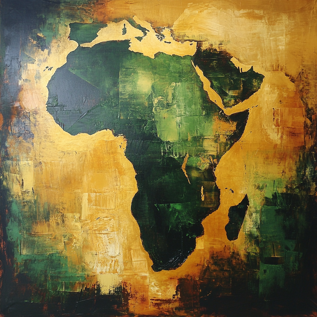 Painting of Africa