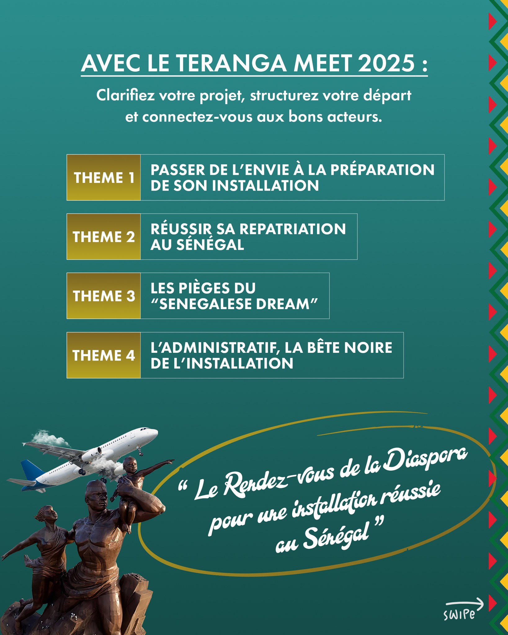 Teranga Meet 2025 ouvre ses portes à ceux qui rêvent d’un nouveau départ au Sénégal