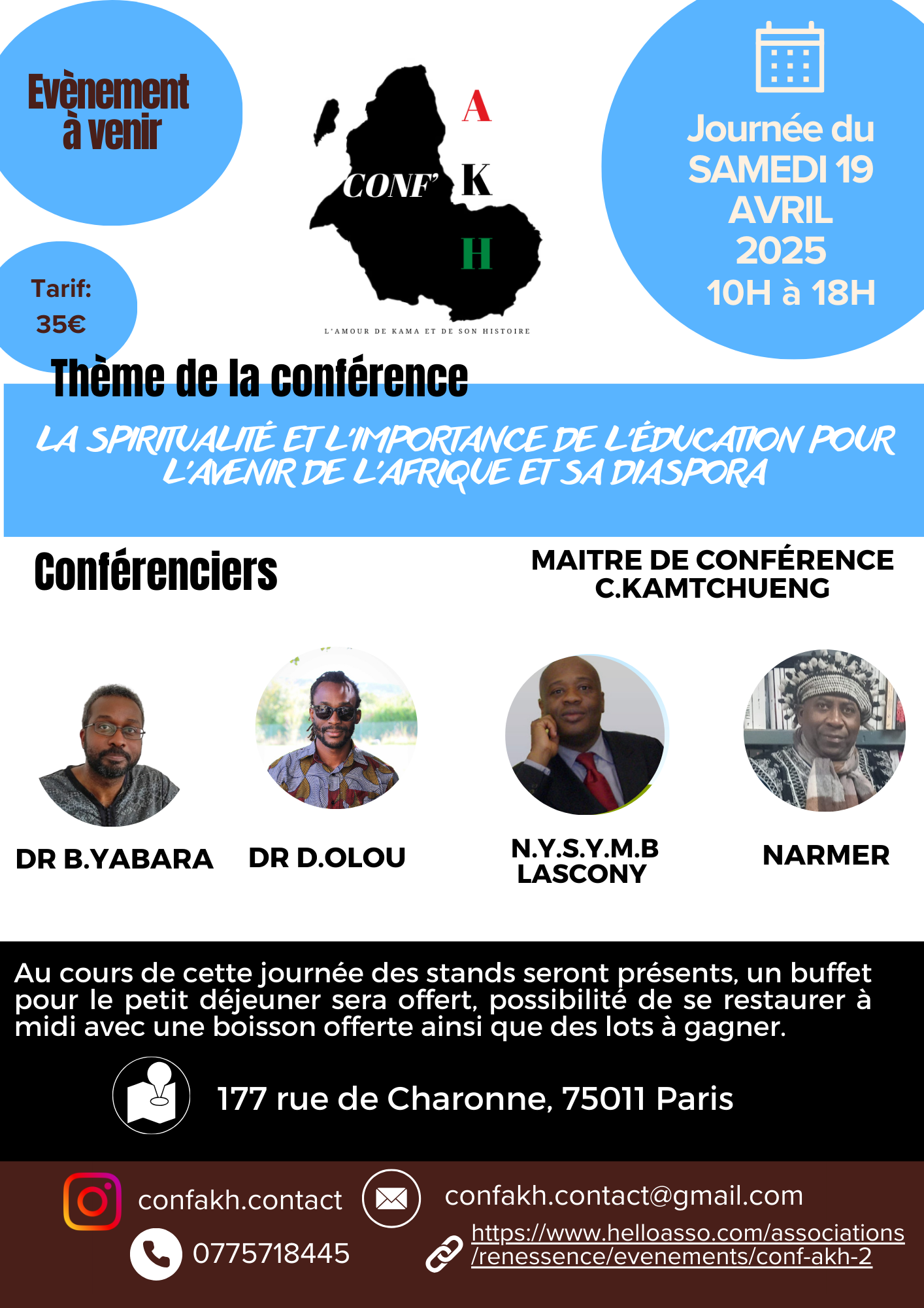 Conf’AKH 2025 – Pour une renaissance intellectuelle africaine
